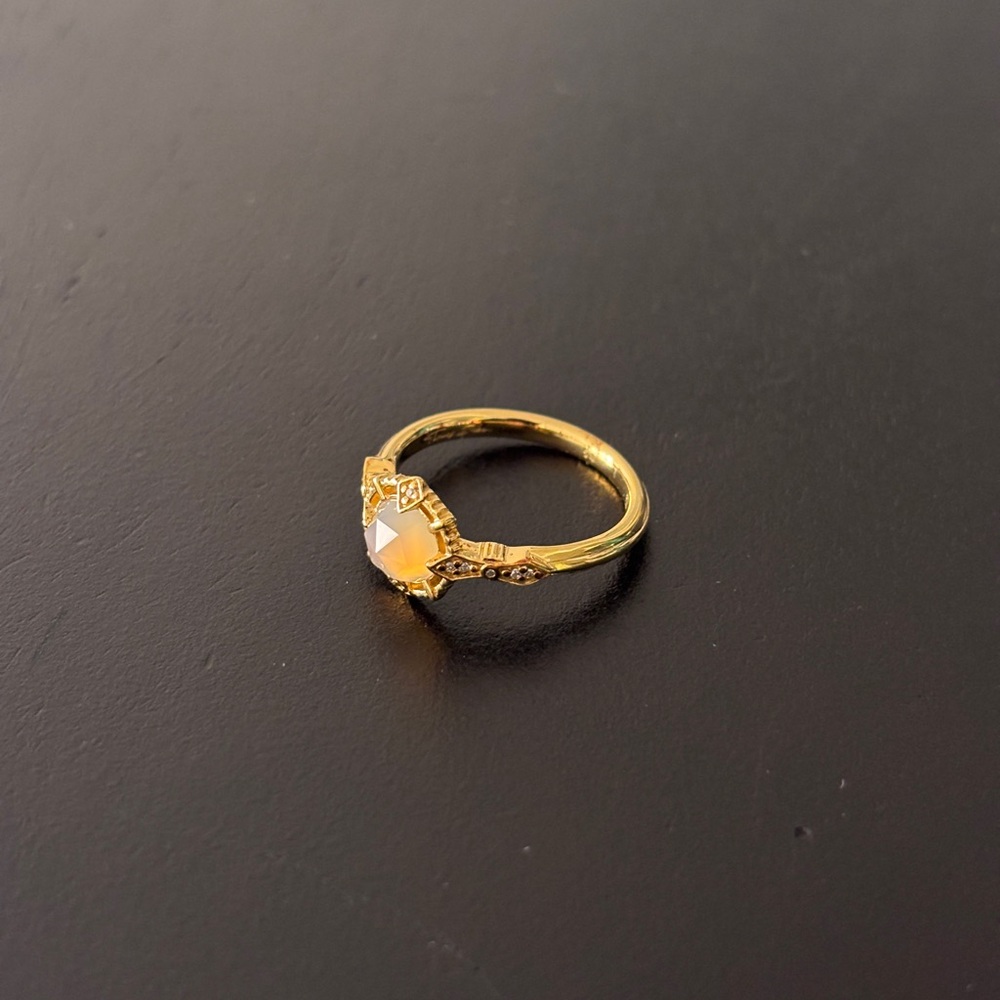 Thomas Sabo Gold Ring with Stone